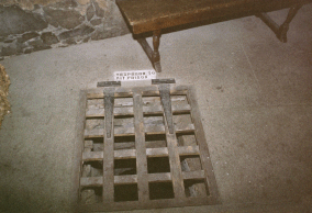 Click to Enlarge:  Dungeon entrance. Prisoners dropped down through floor!