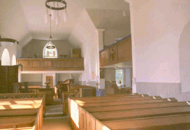 Click to Enlarge: Interior of Gifford Kirk.