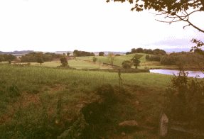 Click to Enlarge:  Towards the Forth and Edinburgh on the horizon.