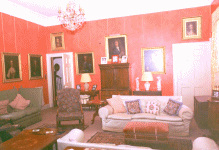 Click to Enlarge:  The Drawing room at Craighall Castle.